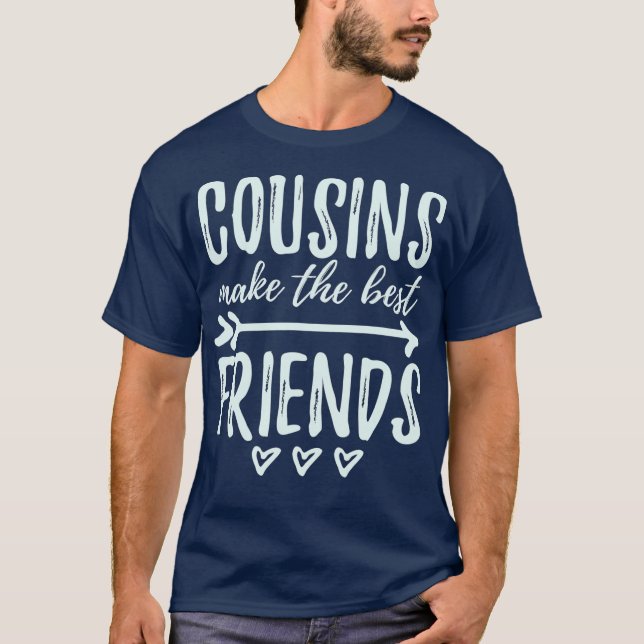 Cousin geben Kindern die besten Familiengeschenke T-Shirt (Vorderseite)