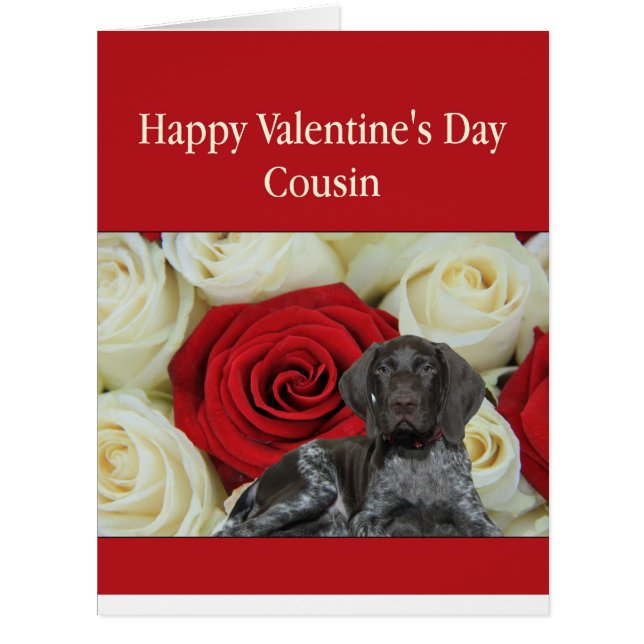 Cousin Glossy Grizzy Valentine Puppy Liebe (Vorderseite)