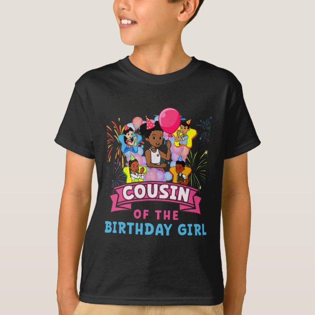 Cousin Gracie's Corner Birthday Dolls Niedliches P T-Shirt (Vorderseite)