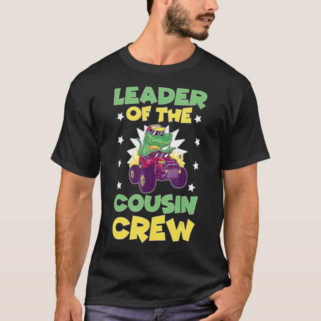 Cousin Leiter der Cousin-Crew T-Shirt (Vorderseite)