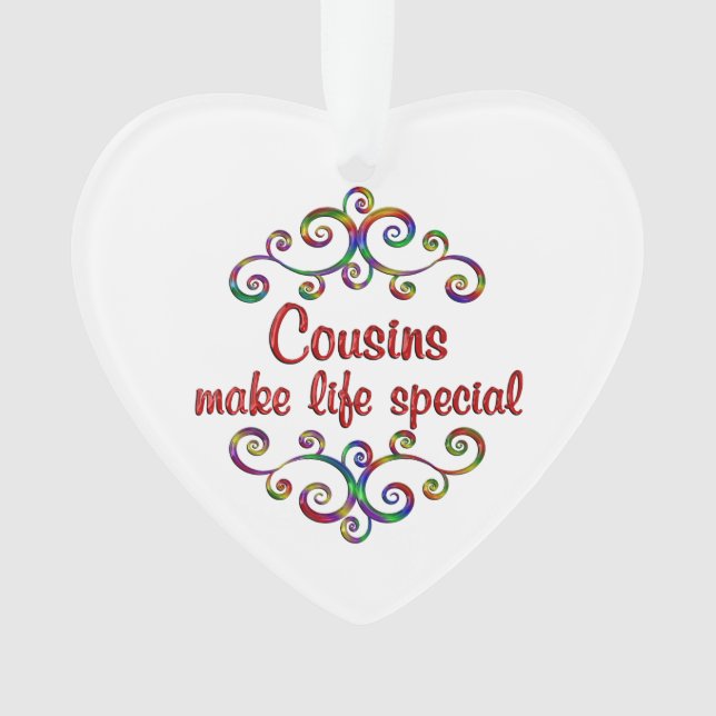 Cousin machen lebenswichtig ornament (Vorderseite)