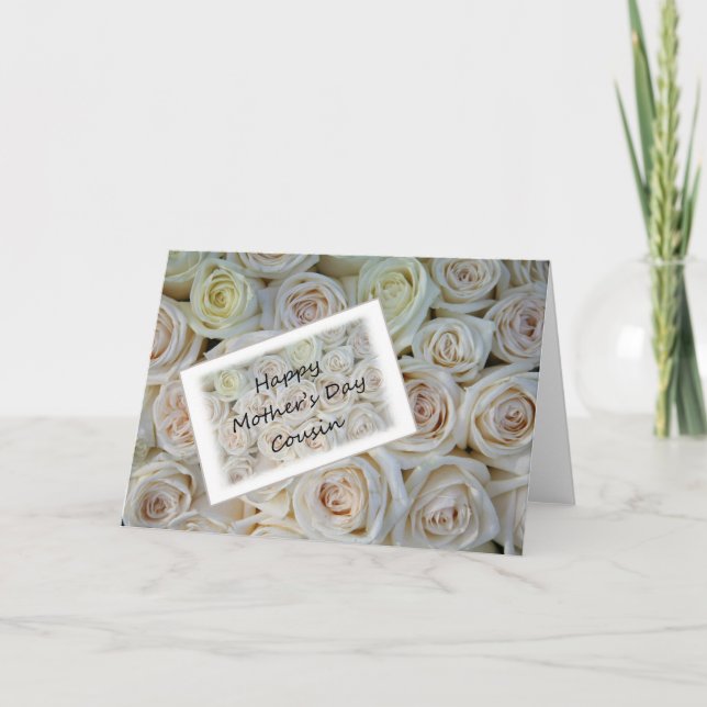Cousin-Muttertagskarte Karte (Vorderseite)