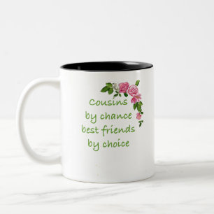 Cousin nach Wahl Zweifarbige Tasse