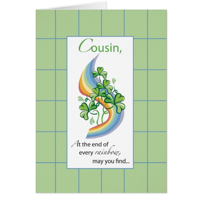 Cousin Religious St. Patrick's Day Rainbow (Vorne)