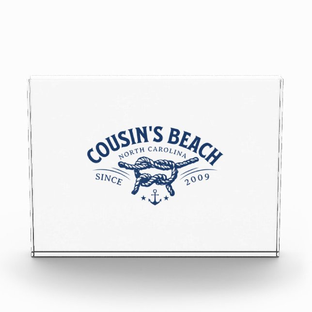 Cousin’s Beach, NC The Summer I Turned Pretty  Fotoblock (Vorderseite)