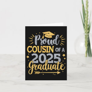 Cousin Senior 2025 Proud-Cousin eines Cl von 2025  Karte