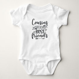 Cousin sind die besten Freunde Baby Strampler