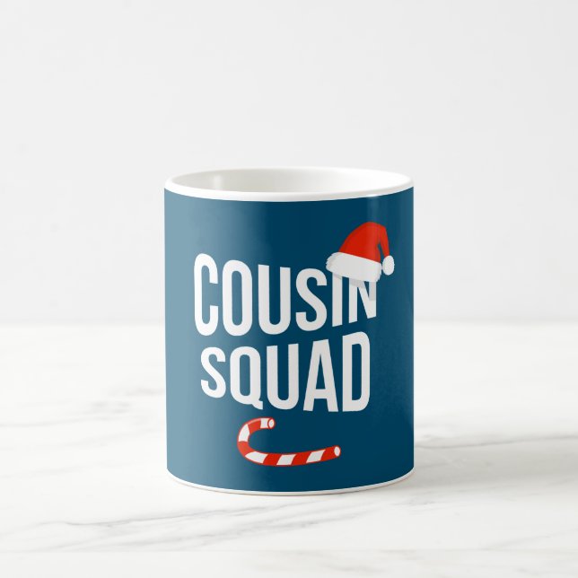 Cousin Squad: Weihnachten Kaffeetasse (Mittel)