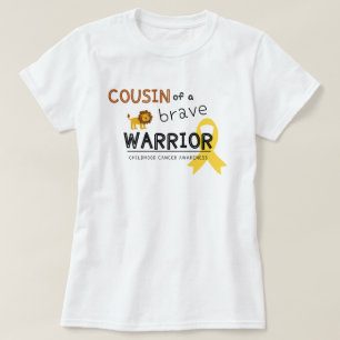 Cousin tapferer Krieger Krebs Löwe Frauen T - Shir T-Shirt