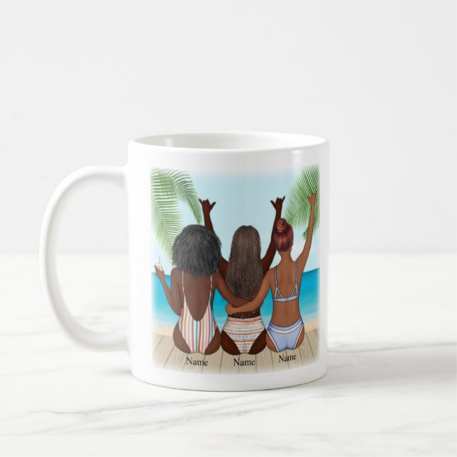 Cousin, weil unsere Eltern uns nicht so behandeln  Kaffeetasse (Links)