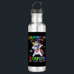 Cousincorn Like A Cousin Only Awesome Dabbing Unic Edelstahlflasche<br><div class="desc">Cousincorn Like A Cousin Only Awesome Dabbing Unicorn T-Shirt</div>