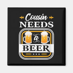 Cousine der Frau braucht eine Bier Braut und Bräut Magnet