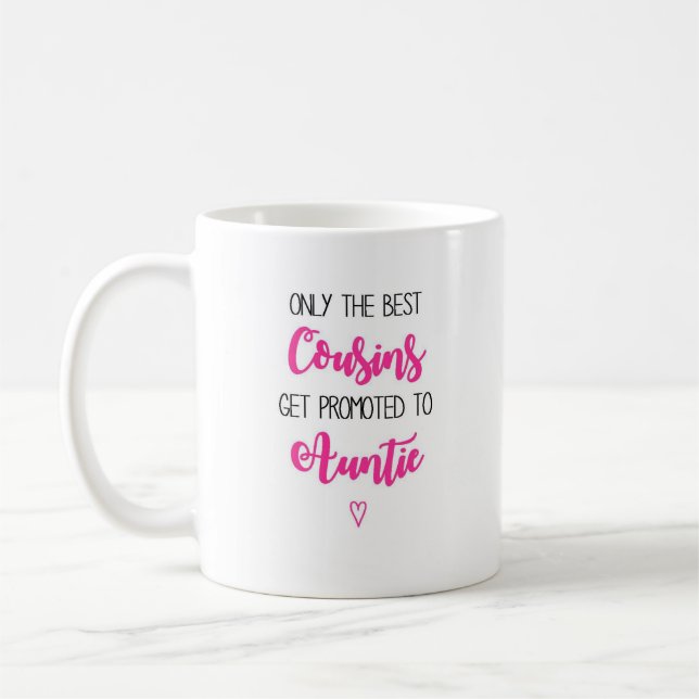 Cousins gefördert zu Tante Pink Kaffeetasse (Links)