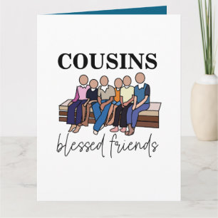 Cousins Selige Freunde Wiedersehen Karte
