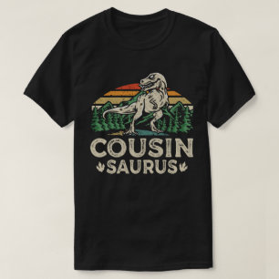 Cousinsaurus Dinosaur T Rex Cousin Saurus Matching T-Shirt