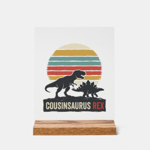 Cousinsaurus Rex Drôle Dinosaure Vintage Chemise D