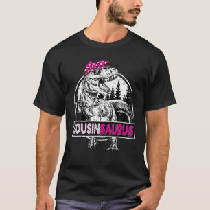 Cousinsaurus T Rex Dinosaur Cousin Saurus Matching T-Shirt