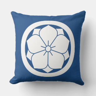 COUSSIN 丸に八重桔梗