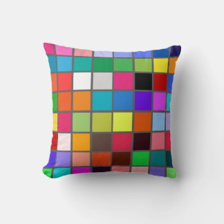 Coussin 100 Square Tiles Variety Of Colors