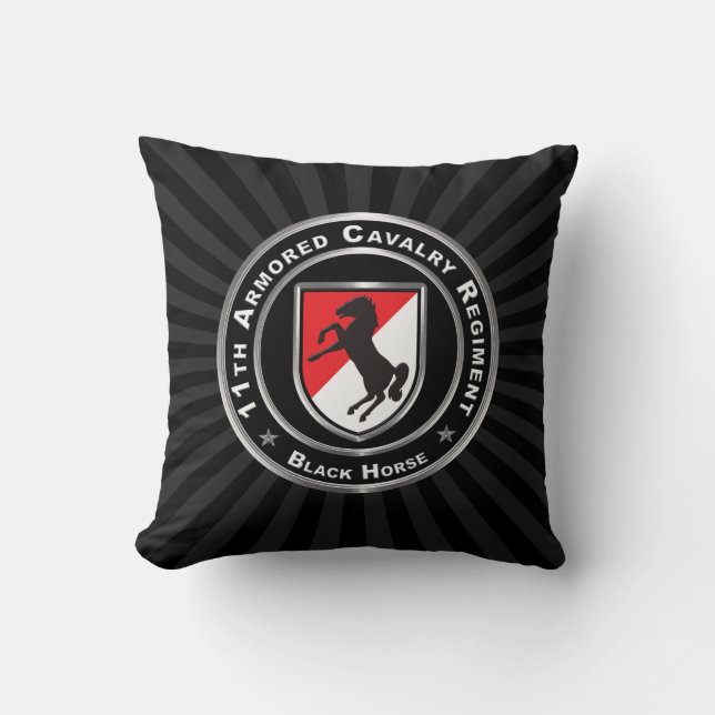 Coussin 11e régiment de cavalerie blindée (Recto)