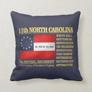 Coussin 11ème Infanterie de la Caroline du Nord (BA2)