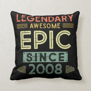 Coussin 13e anniversaire Légendaire 2008