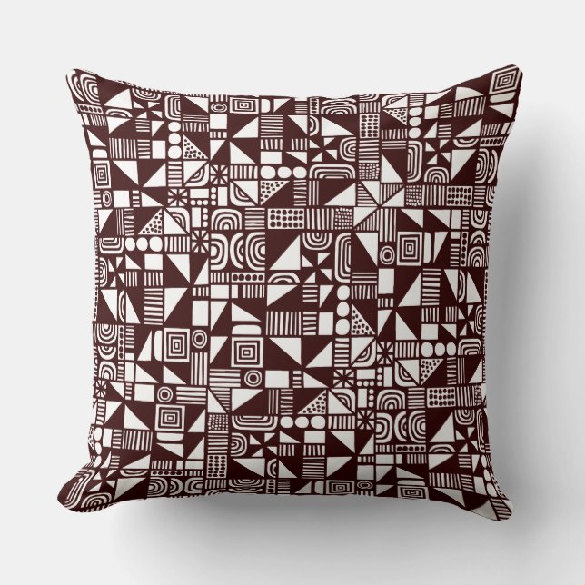 Coussin 150215v2 - Brown foncé (Recto)