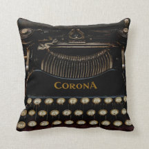 Coussin 16" de machine à écrire de no. 3 de