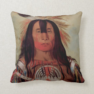 Coussin 1832 principal de MoJo de Natif américain