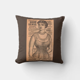Coussin 1880s Ferris Common Sense Corsets et impression
