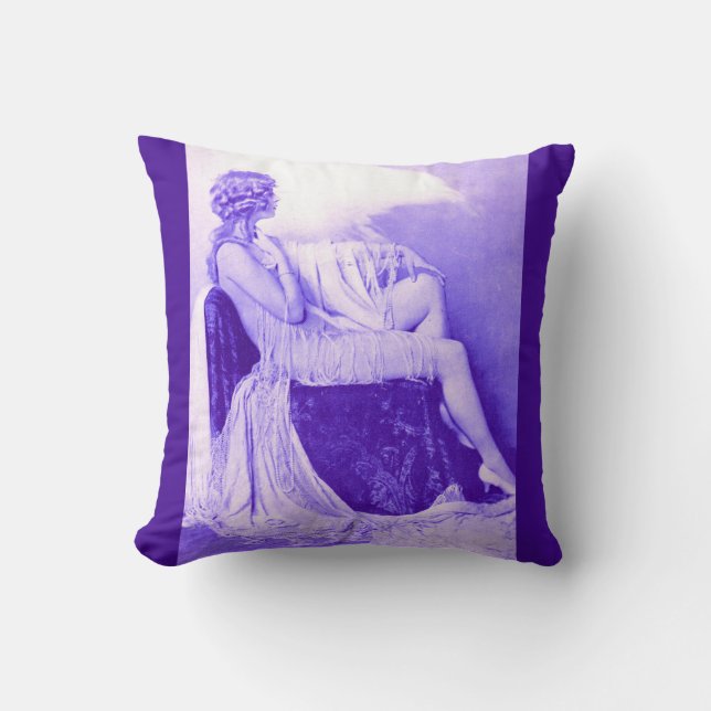 Coussin 1928 fille de Ziegfeld (Recto)