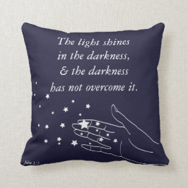 Coussin 1:5 de John la lumière brille dans l'obscurité