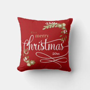 Coussin 1er Noël en Big Brother photo personnalisée