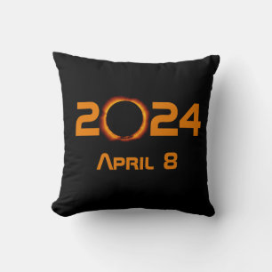 Coussin 2024 Date d'éclipse solaire totale