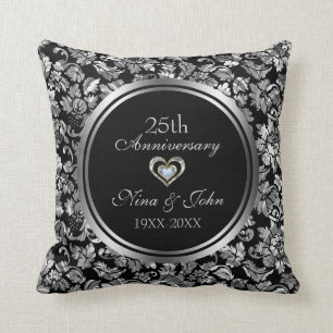 Coussin 25th Wedding Anniversary