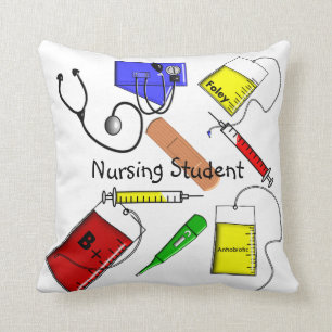 Coussin #2 d'étudiant de soins