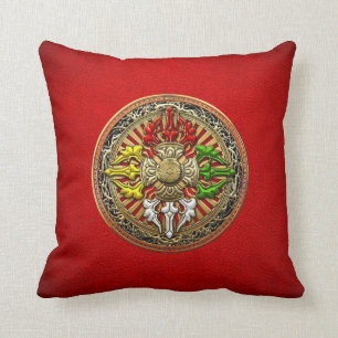 Coussin [300] Double mandala tibétain de Dorje