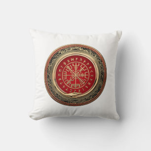 Coussin [300] Vegvisir - Viking Gold Magic Runic Compass
