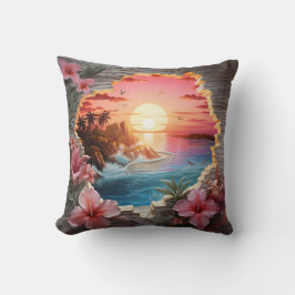 Coussin 3D beach cushion