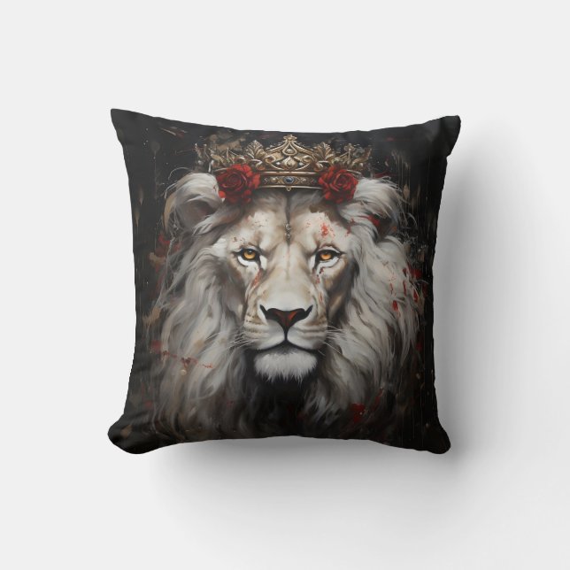 Coussin 3D lion pillow (Recto)