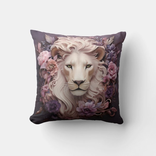 Coussin 3D lion pillow (Recto)