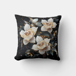 Coussin 3D orchid pillow