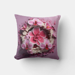 Coussin 3D orchid pillow