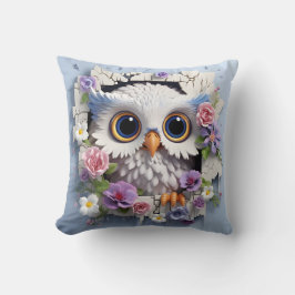 Coussin 3D owl pillow