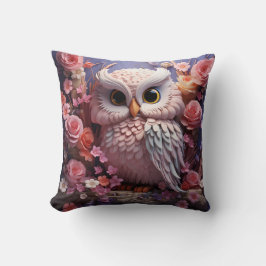 Coussin 3D owl pillow