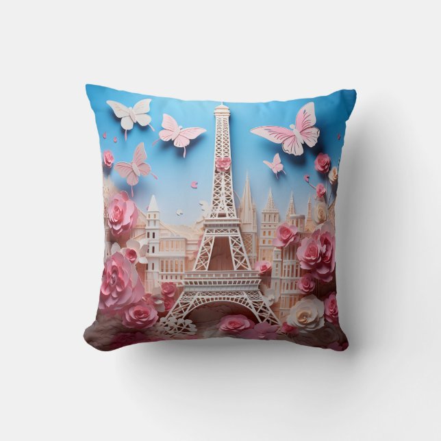 Coussin 3D Paris pillow (Recto)