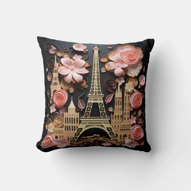 Coussin 3D Paris pillow (Recto)