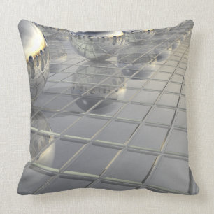 Coussin 400 sphères d'argent