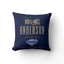 45e Sapphire Mariage Anniversaire cadeau moderne