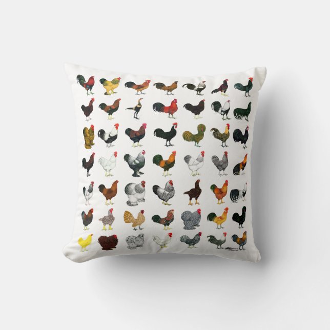 Coussin 49 Coq (Recto)